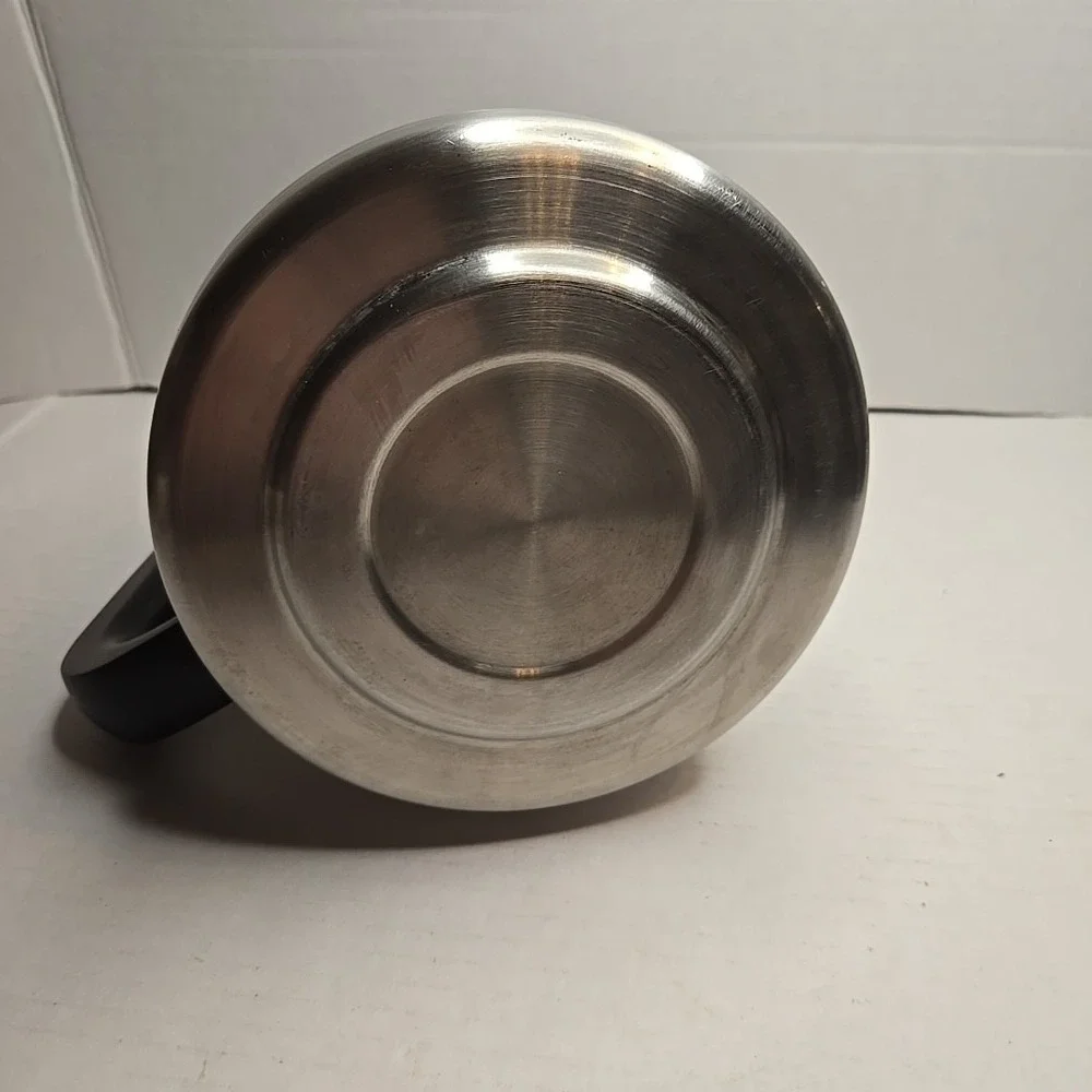 Mr Coffee Carafe‎ Stainless Steel Thermal 8 Cup Pot Replacement Black Lid Handle